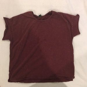 wild fable maroon tie die shirt ✨